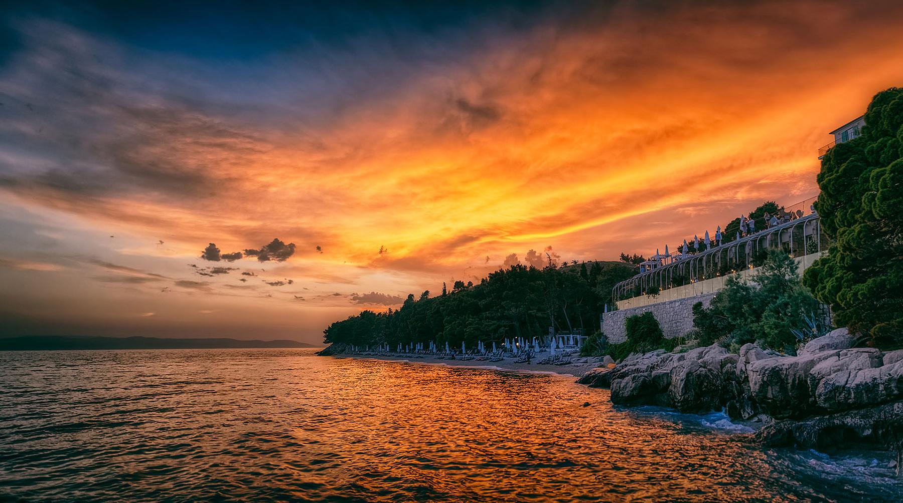 5. Sunset at the Sea or where you would like