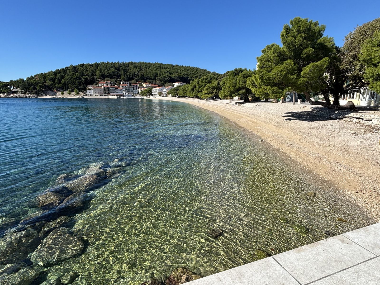 Donja Vala Beach, Podgora