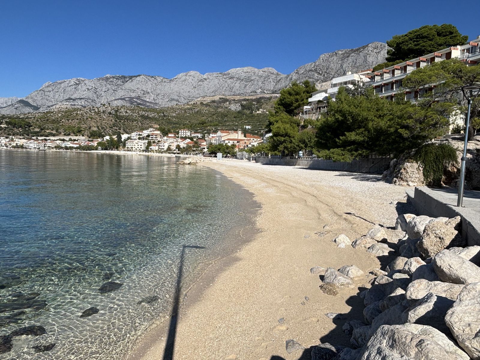 Městská pláž Podgora, Podgora
