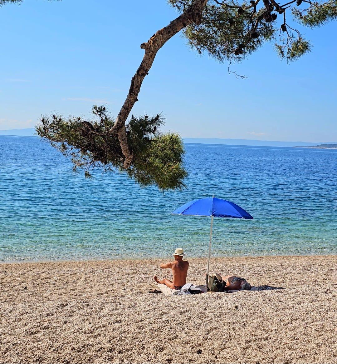 6. Take a "First Swim" on the Empty Beaches of Brela or Tučepi